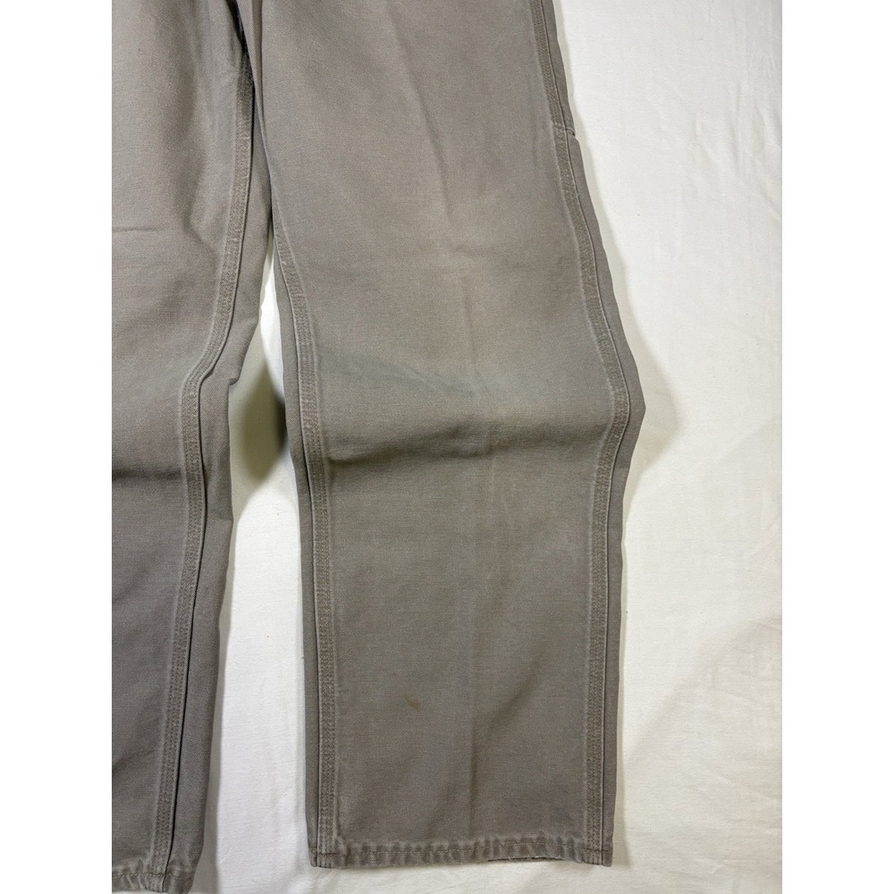 Vintage Carhartt B11 Desert Khaki Carpenter Work Pants 30 x 32 USA Made 0205 - Picture 5 of 15